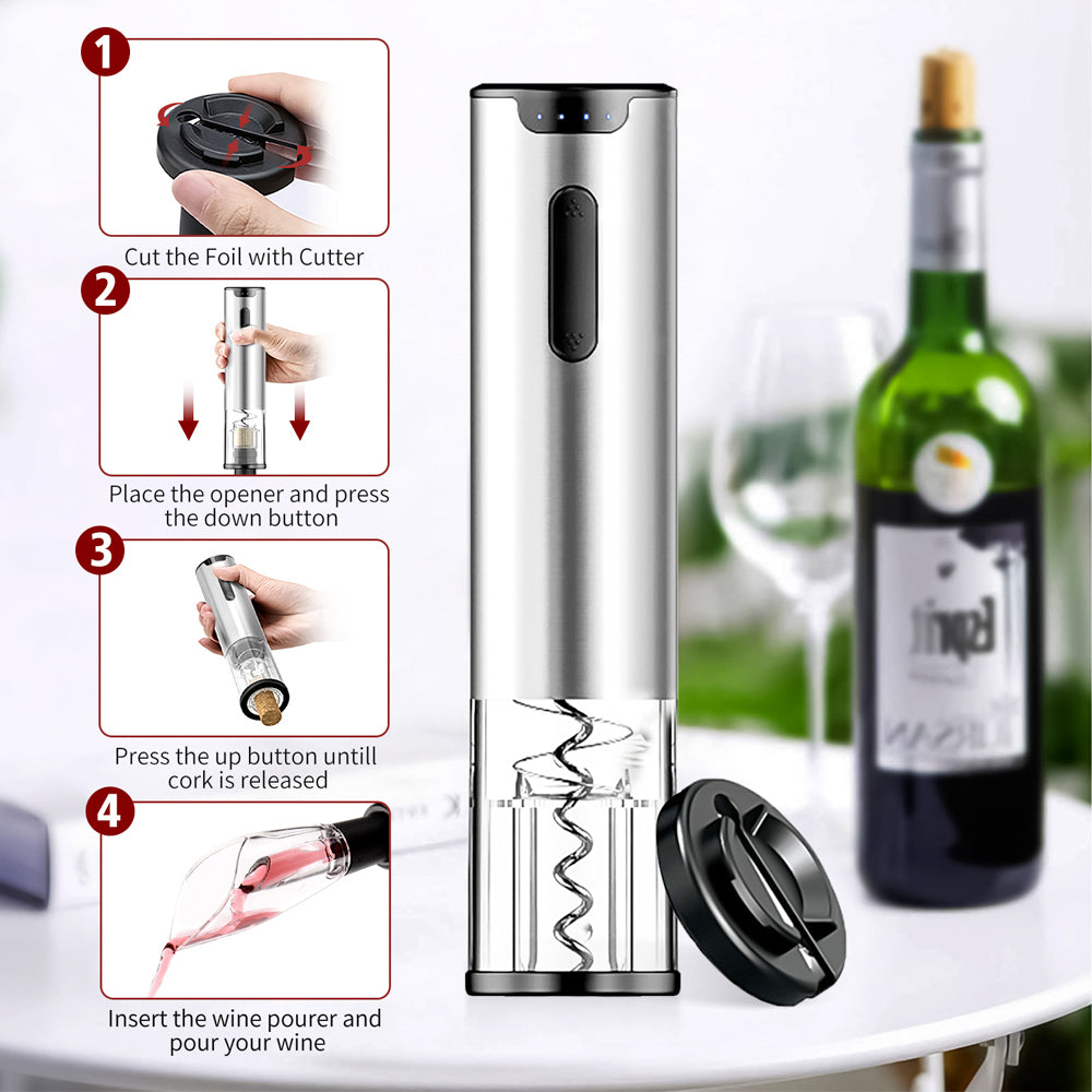 Tylza Electric Wine Bottle Opener 5 Kit