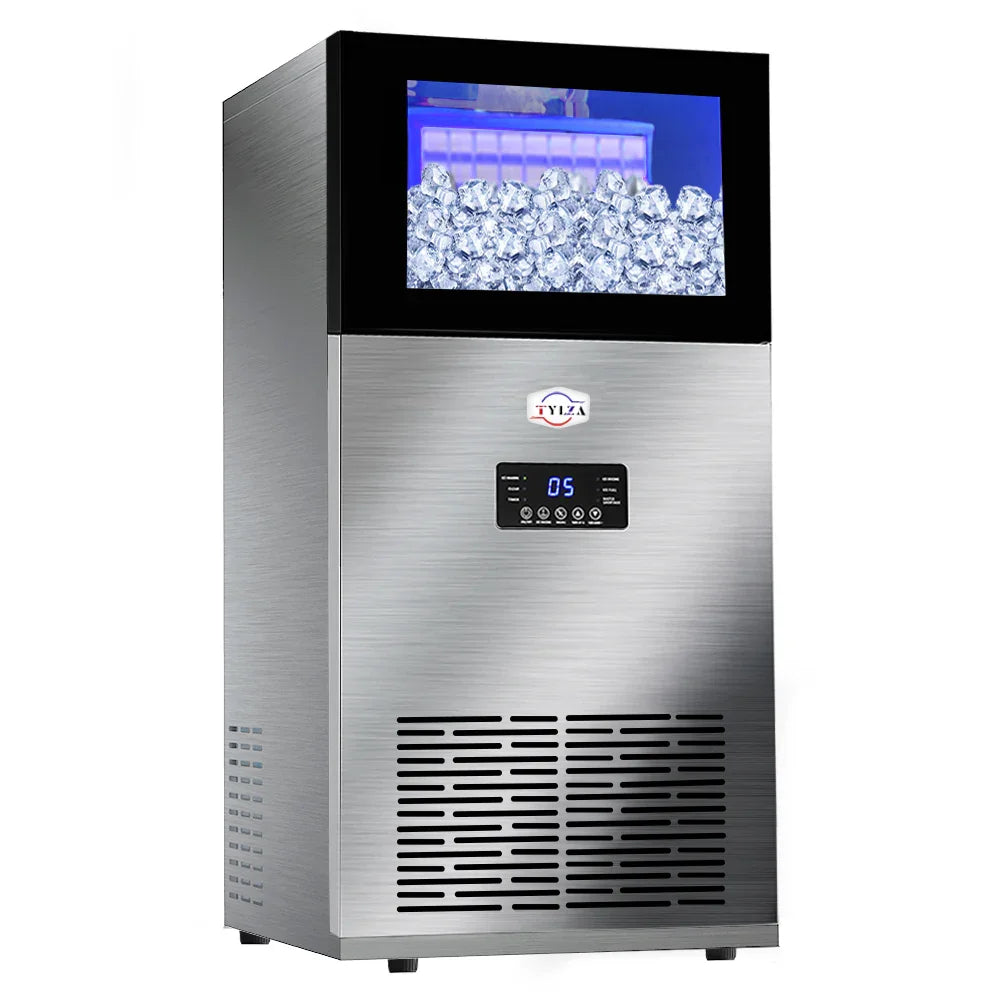 Tittla Commercial-Grade Ice Maker for Restaurants, Bars & Home ...