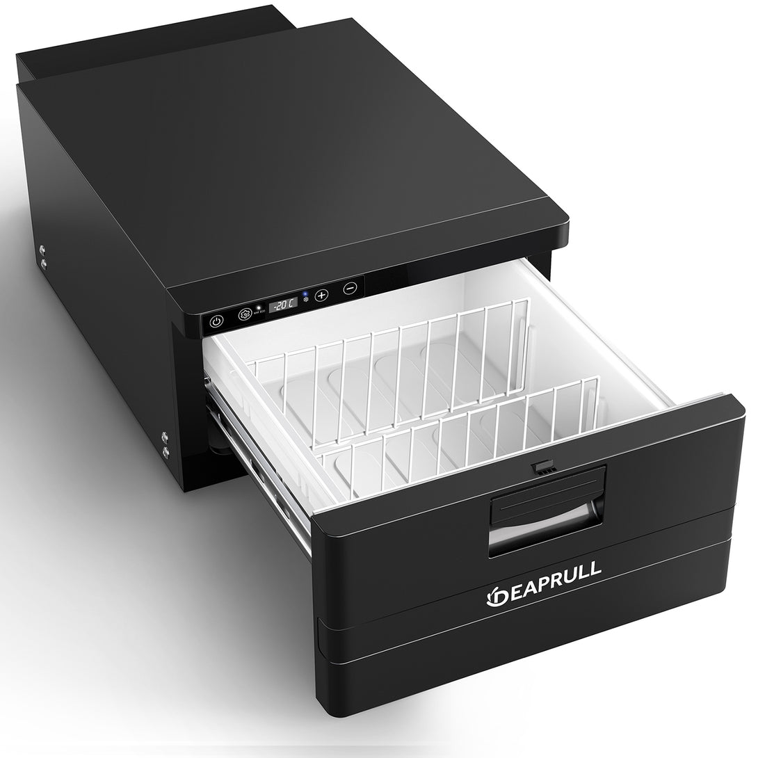 12 Volt Drawer Refrigerator, 31.2L(33QT) Drawer Electric Cooler RV Ref ...