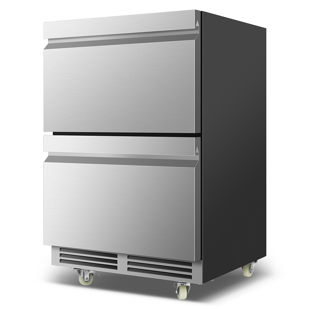 24" Concealed Door 150 Can Beverage Cooler - Tylza