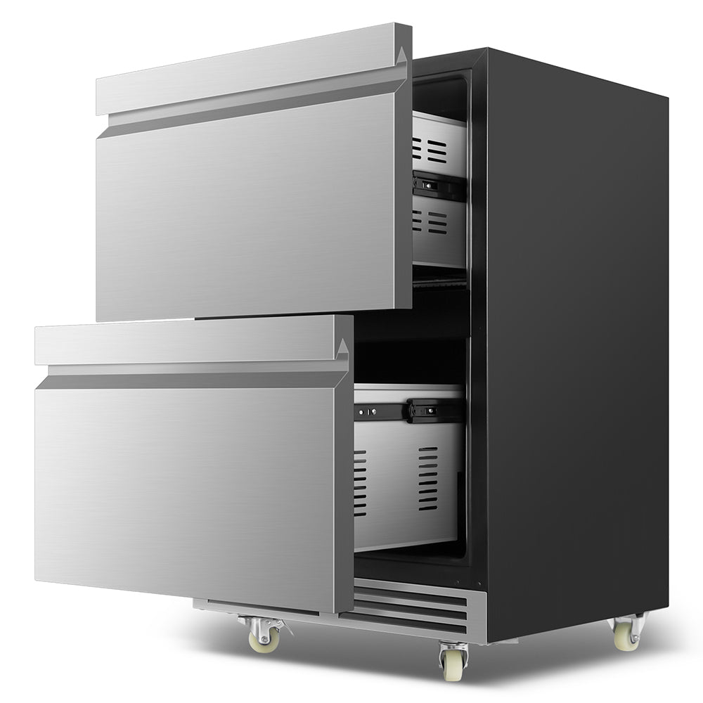 24" Concealed Door 150 Can Beverage Cooler - Tylza