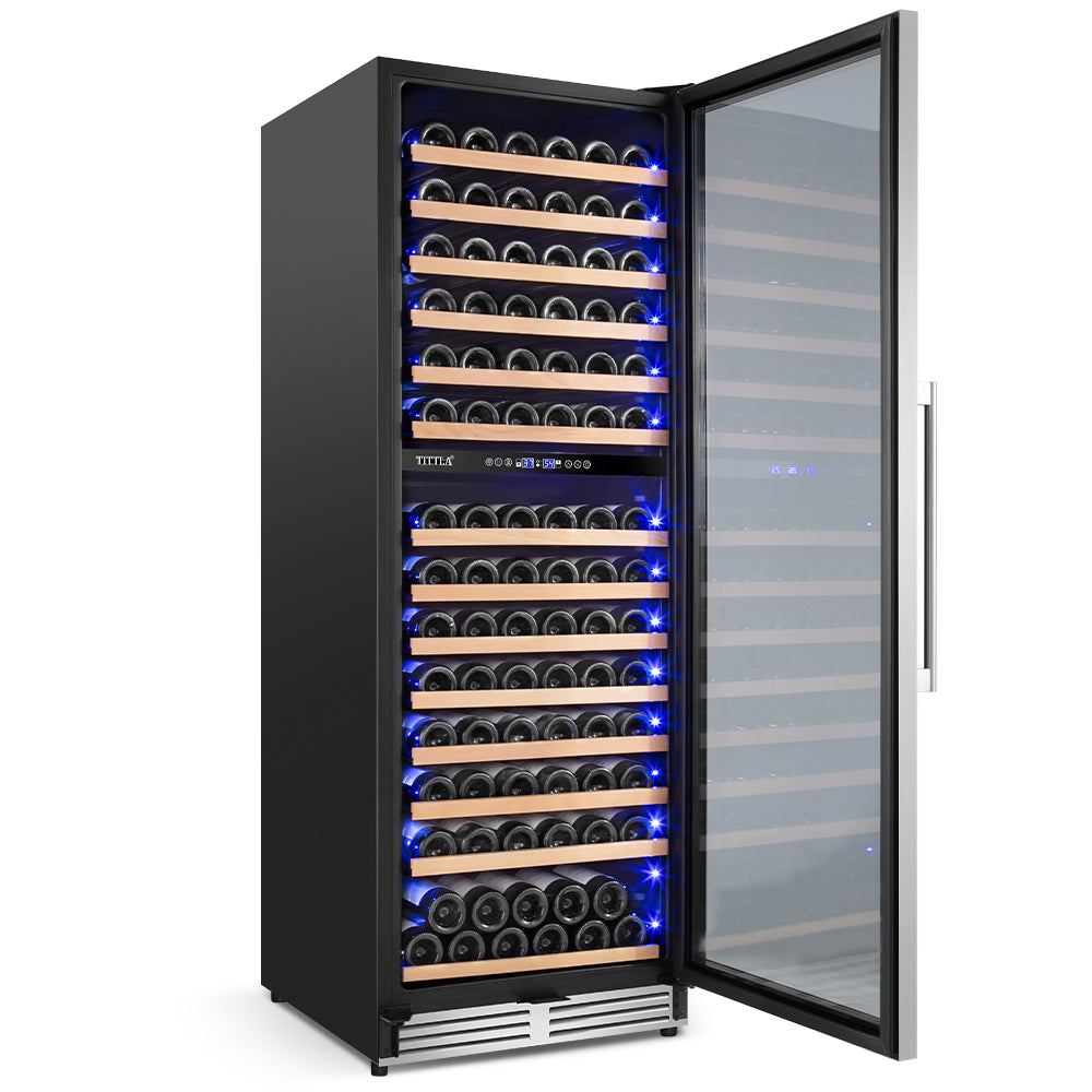 24" 154 Bottle Dual Zone Freestanding/Built-In Wine Coolers