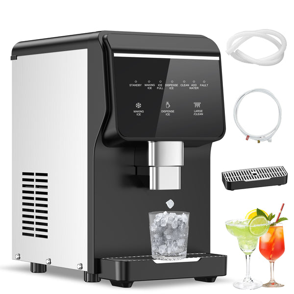 80lbs/24H Ice Maker for Home Kitchen with WiFi & Smart Connected