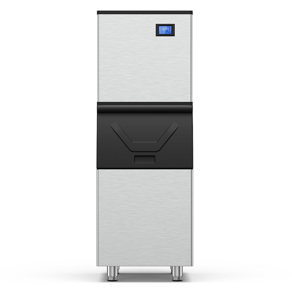 22 in. 600 lbs. Stainless Steel Split Commercial Ice Maker - Tylza