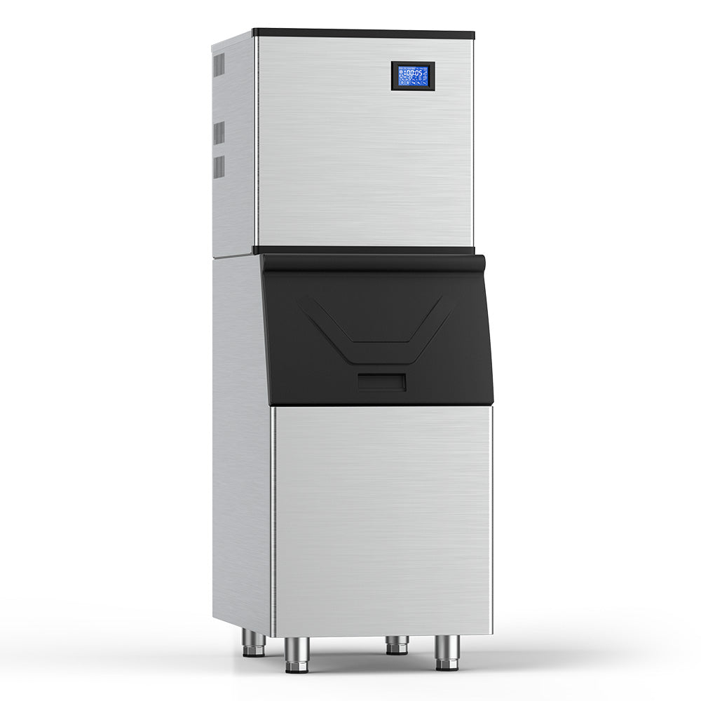 22 in. 600 lbs. Stainless Steel Split Commercial Ice Maker - Tylza