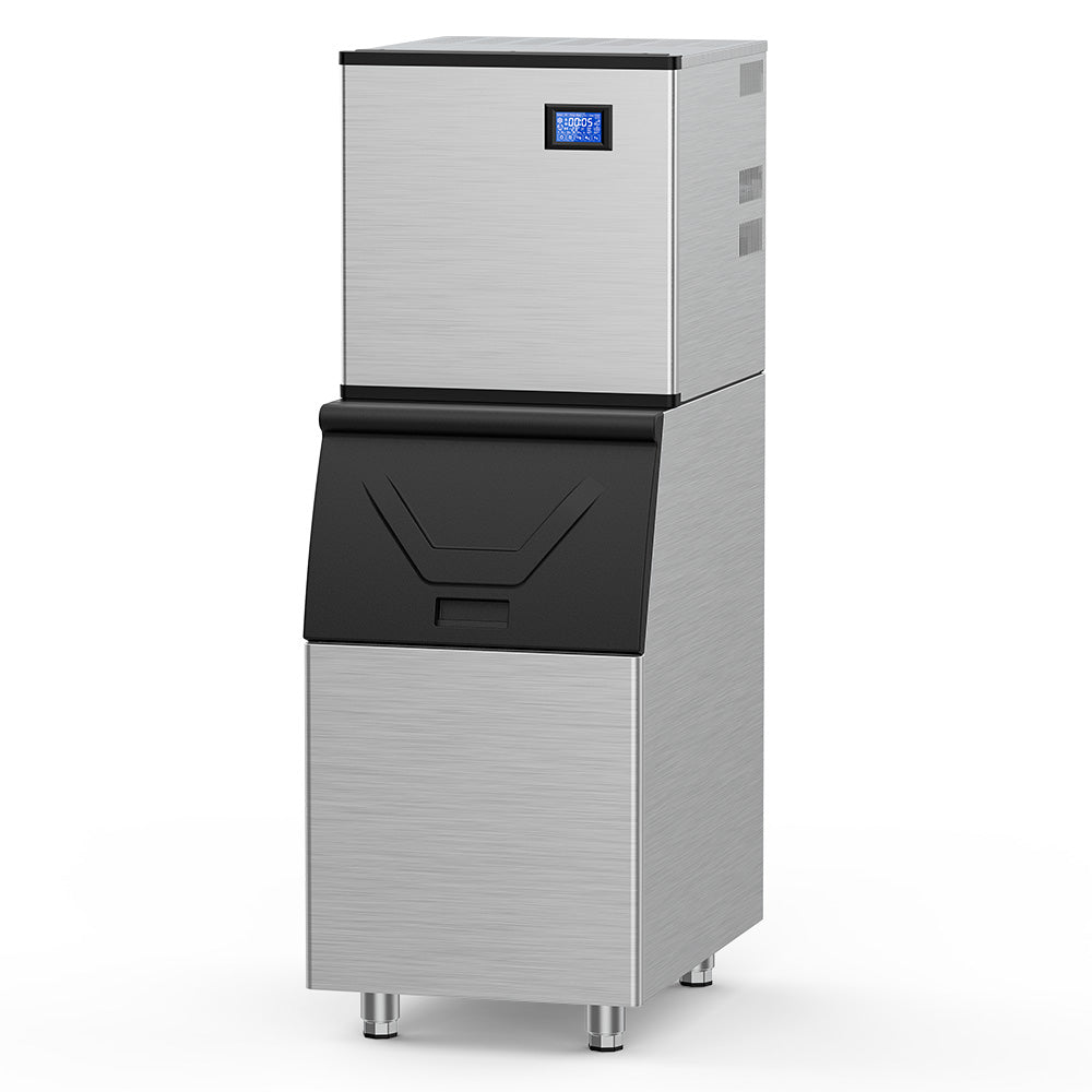 22.3 in. 420 lbs. Stainless Steel Split Commercial Ice Maker - Tylza