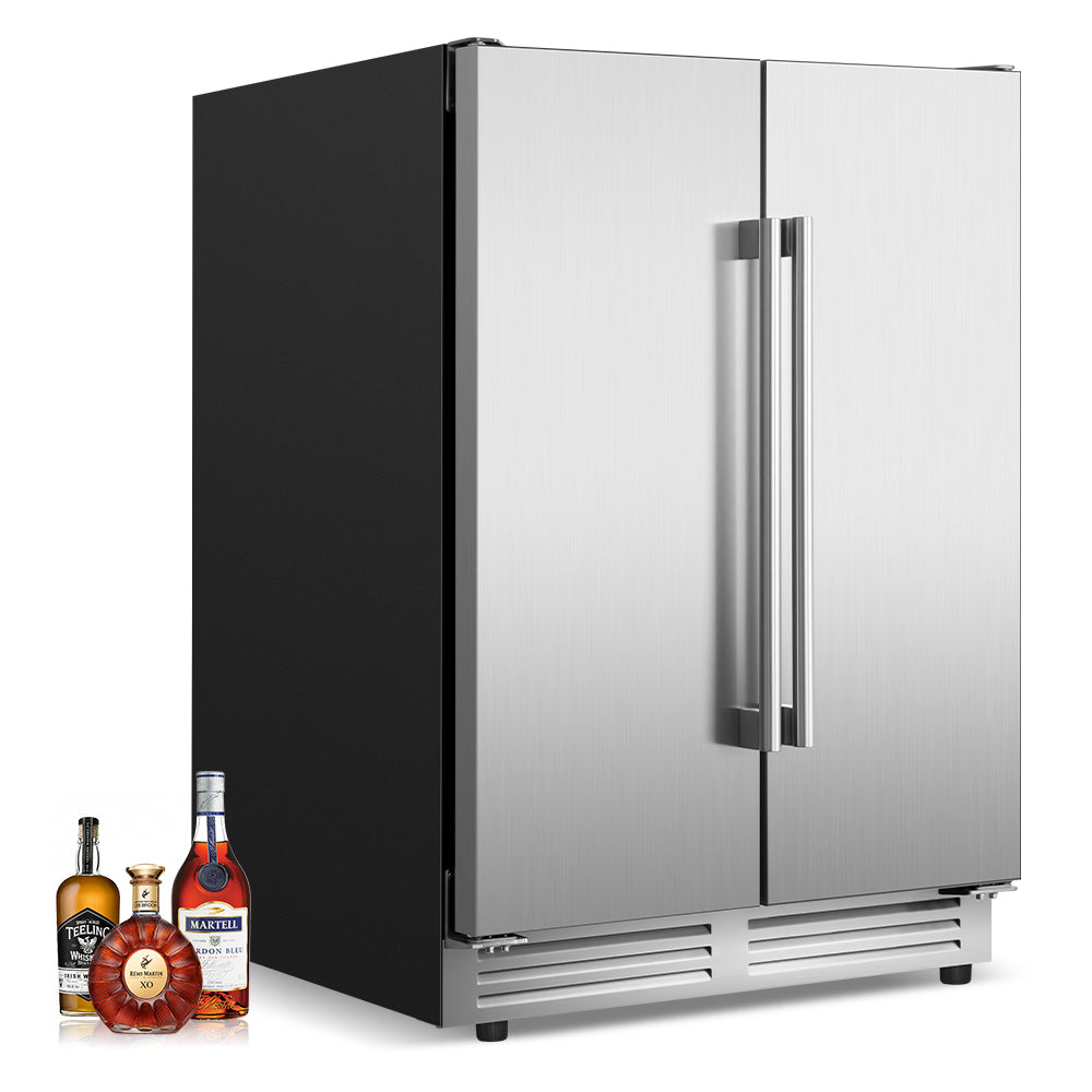 24" Single Zone 120-Can Beverage Refrigerator - Tylza