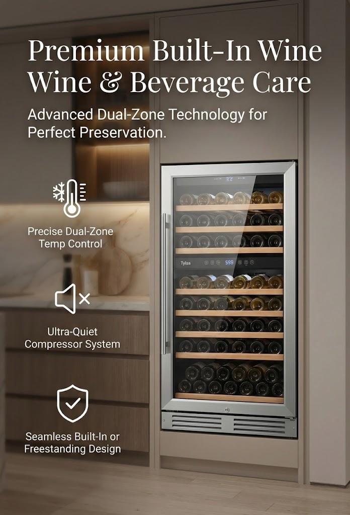 Tylza® – Wine Coolers, Beverage Fridges & Ice Makers | Free Shipping