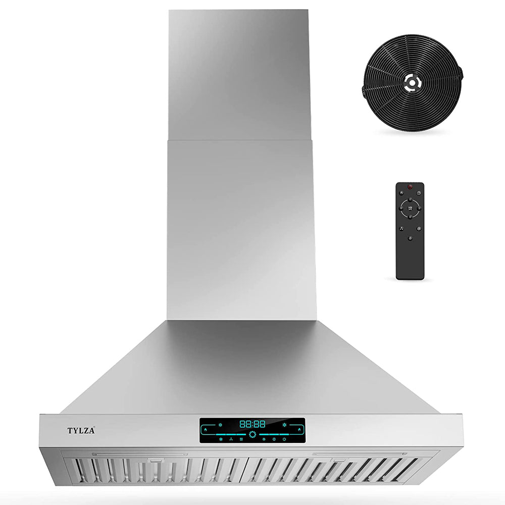 30" 900CFM Wall Mount Range Hood