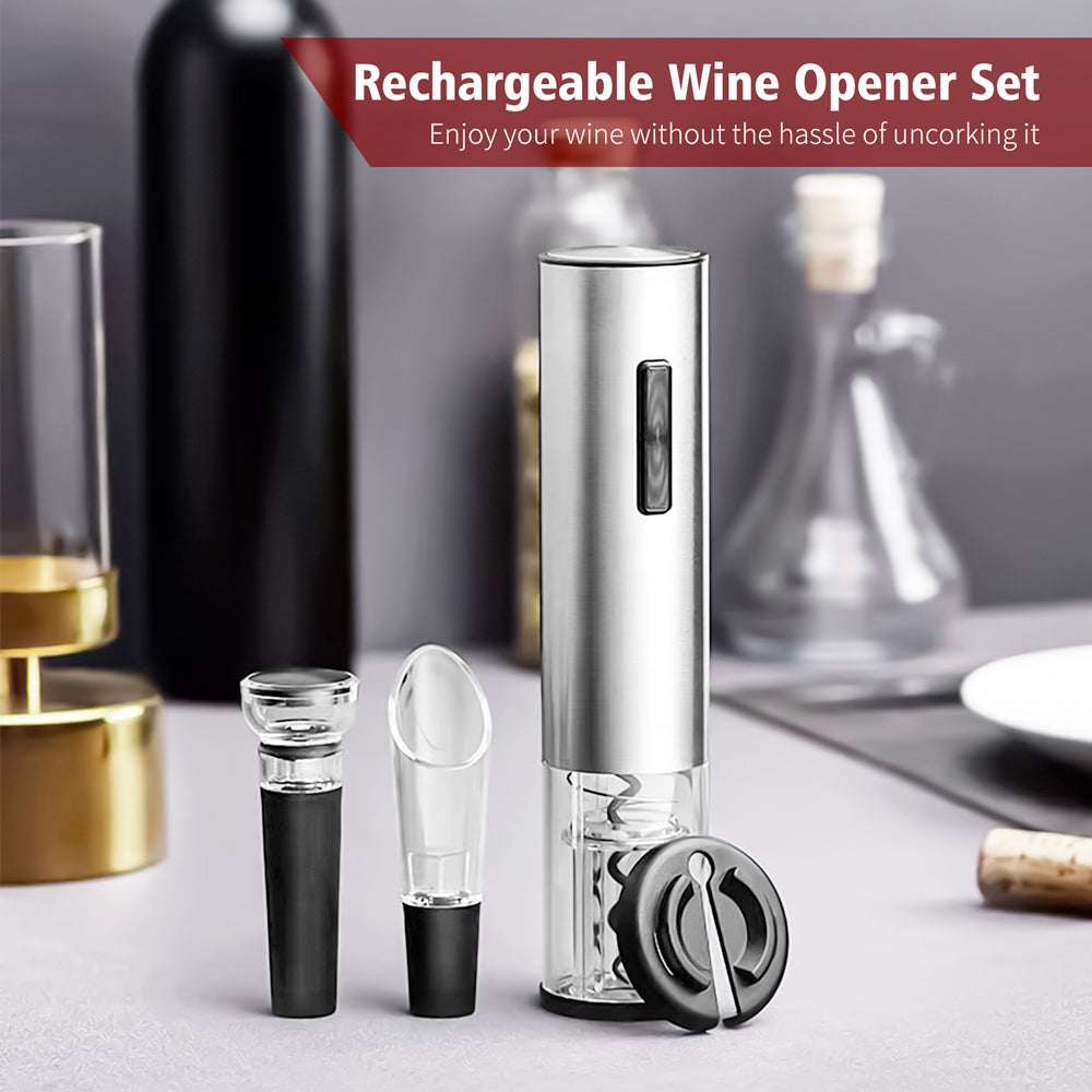 Tylza Electric Wine Bottle Opener 4 Kit