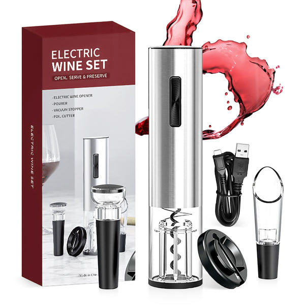 Tylza Electric Wine Bottle Opener 4 Kit