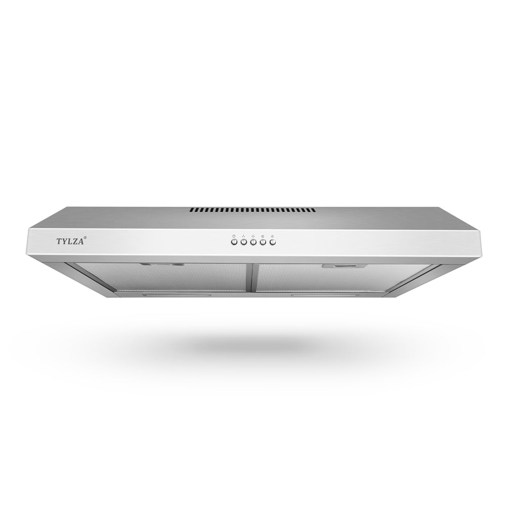 Tylza 30" 600 CFM Under Cabinet Range Hoods with Stainless Steel